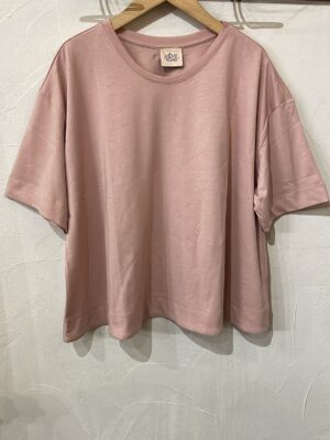 T-shirt, gioia rosa svasata