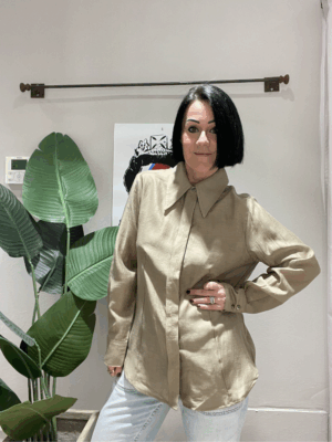 Camicia dalezia beige