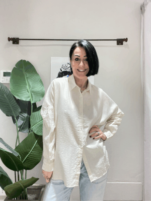 Camicia Delphira over sabbia mélange