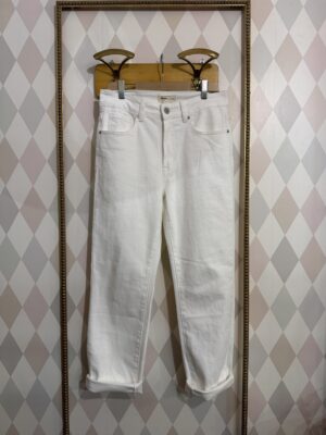 Jeans bianco Amani Cream